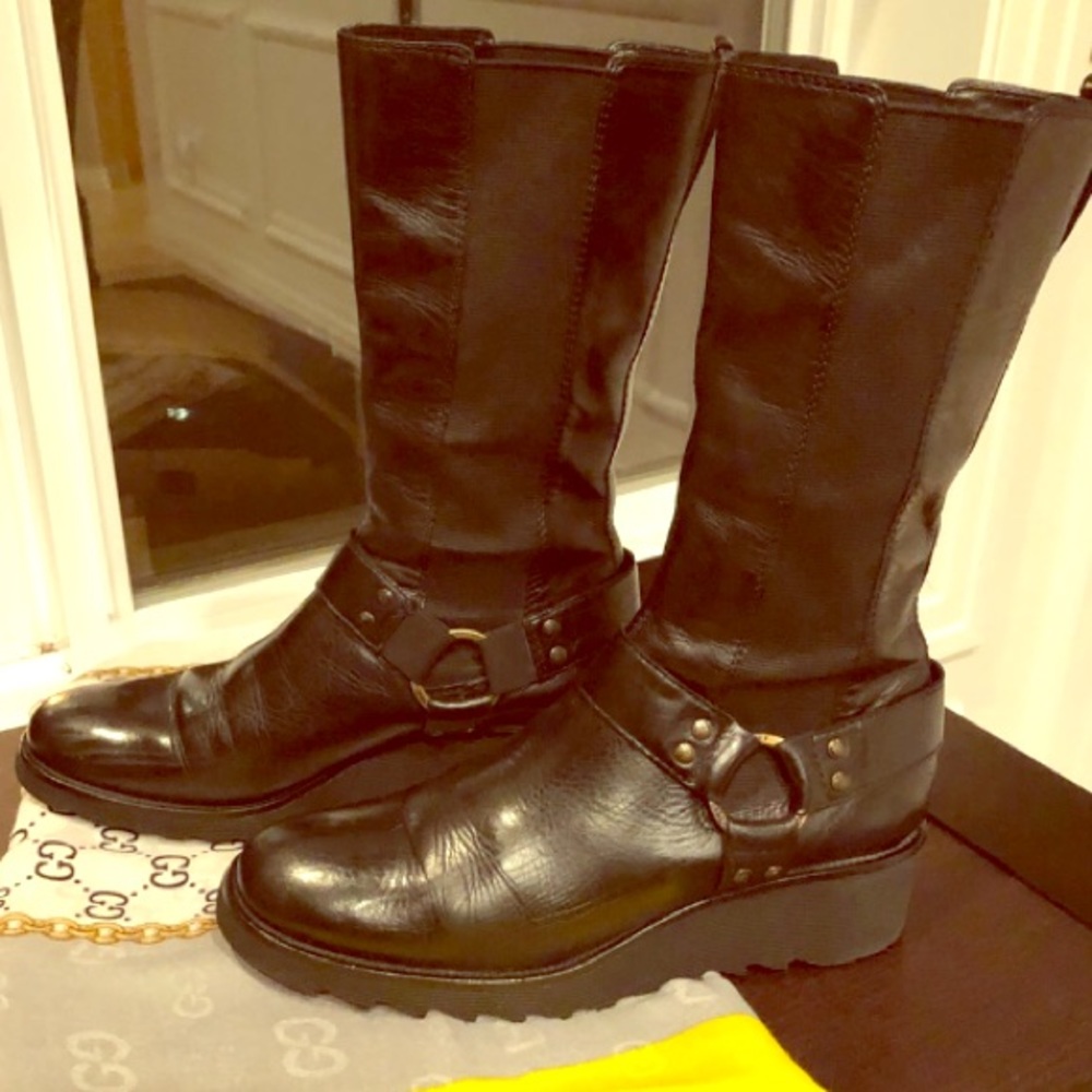 Donald J. Pliner Moto boots